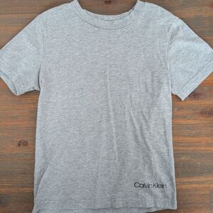 Calvin Klein Heather Gray Kids Tee